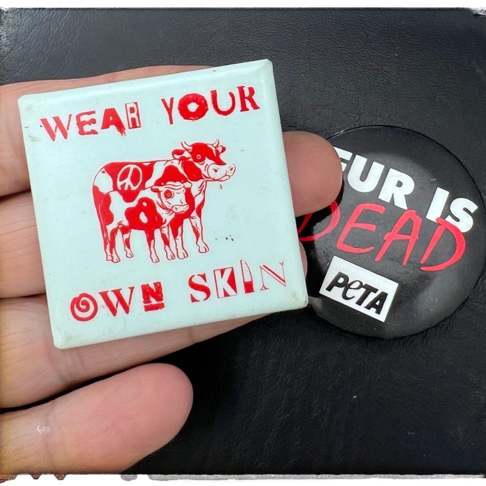 PETA Advocacy Pins Set
